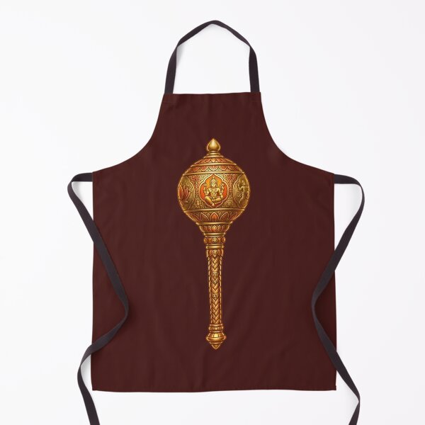 Item preview, Ayodhya Hanuman Gada with Ram Naam designed and sold by hutofdesigns.