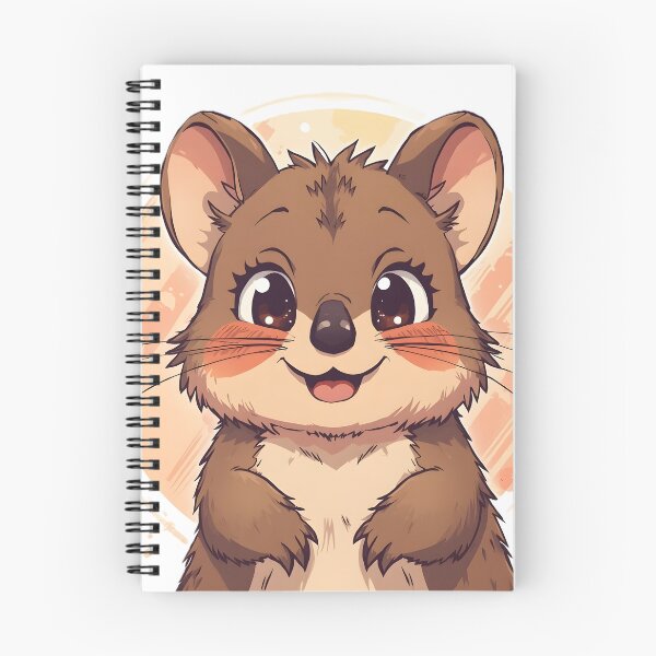 Item preview, Cute Kawaii Quokka Sticker | Adorable Smiling Cartoon Quokka Illustration designed and sold by dreamz-world.
