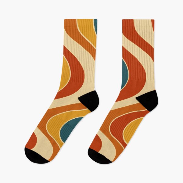 Item preview, Retro Wavy Pattern Design designed and sold by Andrew  Hitchen.