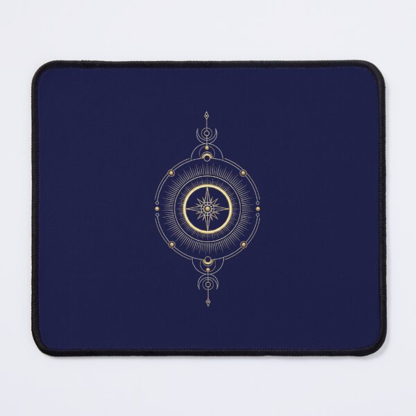Item preview, Golden Sacred Geometry Celestial Compass Design designed and sold by 63Hotpeppers.