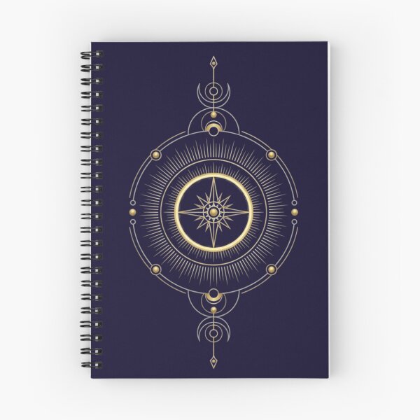 Item preview, Golden Sacred Geometry Celestial Compass Design designed and sold by 63Hotpeppers.