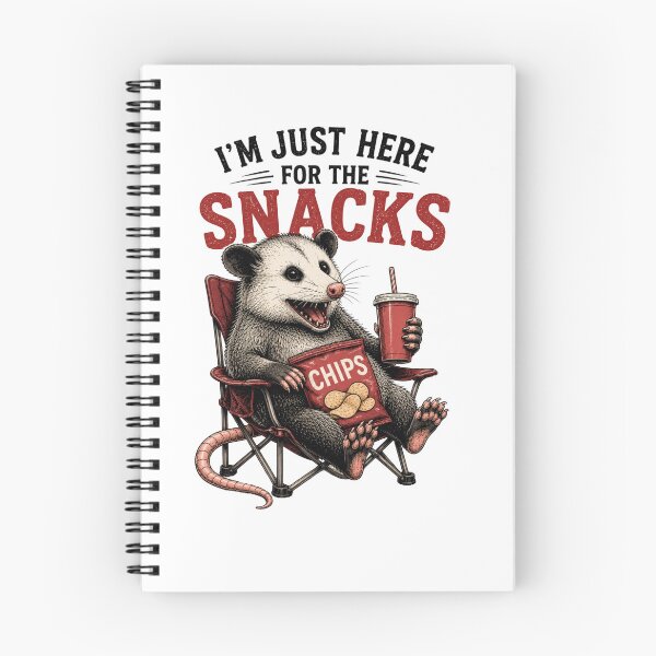 Item preview, I'm Just Here for the Snacks designed and sold by WesWay.