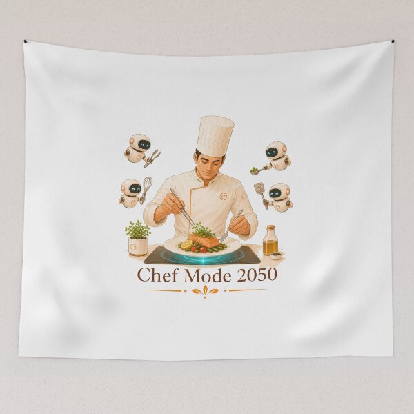 Item preview, Chef Mode 2050 Futuristic Robot Kitchen Design designed and sold by House of Rein.