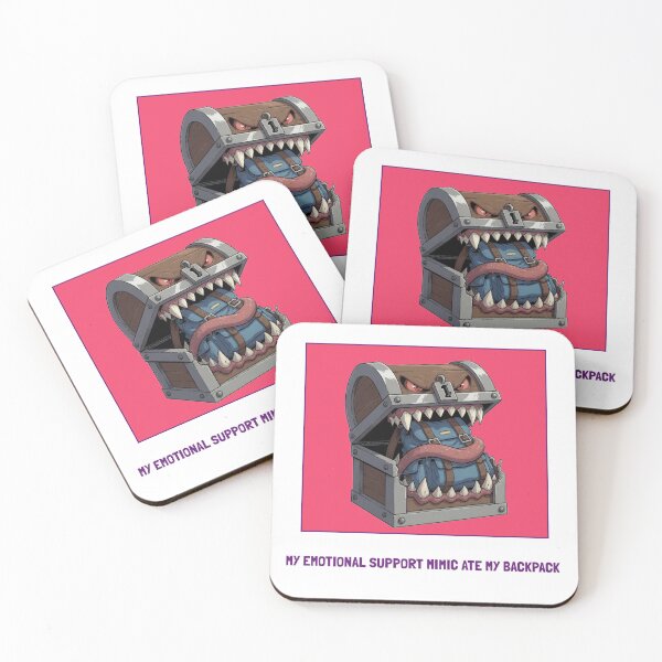 Item preview, My Emotional Support Mimic Ate My Backpack designed and sold by SeeTheseTees.