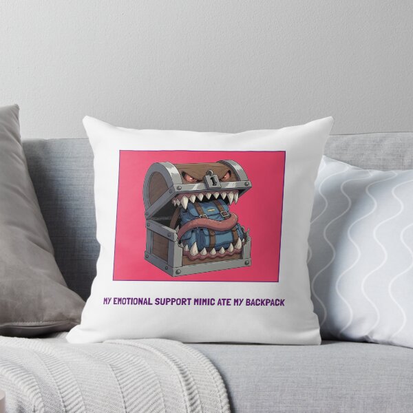 Item preview, My Emotional Support Mimic Ate My Backpack designed and sold by SeeTheseTees.