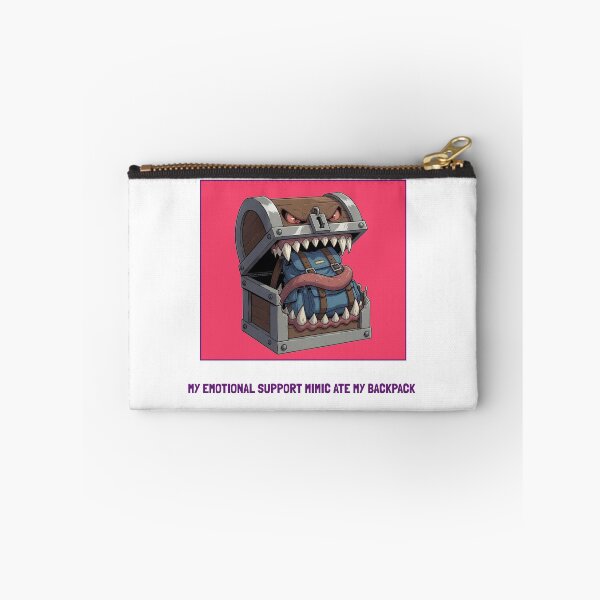 Item preview, My Emotional Support Mimic Ate My Backpack designed and sold by SeeTheseTees.