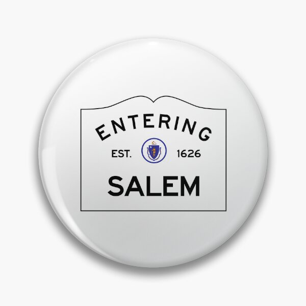 Item preview, Entering Salem Massachusetts - Commonwealth Of Massachusetts Road Sign designed and sold by jayderdymje.