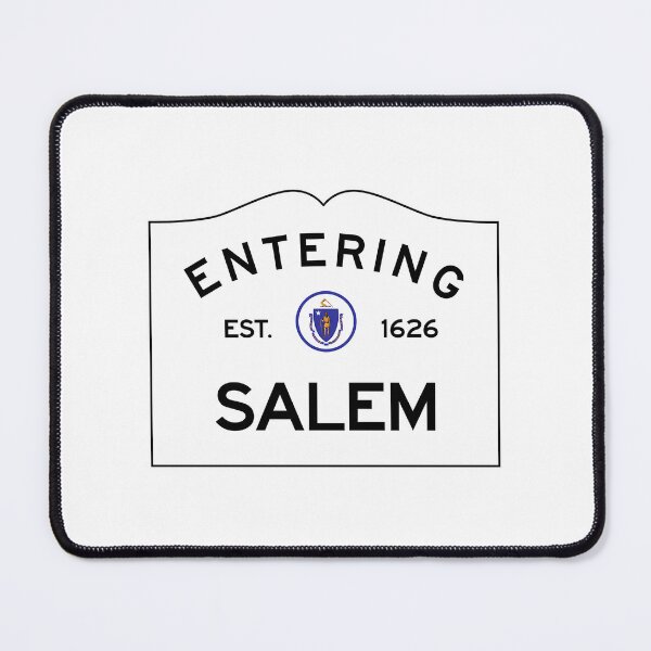 Item preview, Entering Salem Massachusetts - Commonwealth Of Massachusetts Road Sign designed and sold by jayderdymje.
