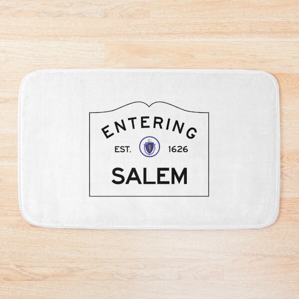 Item preview, Entering Salem Massachusetts - Commonwealth Of Massachusetts Road Sign designed and sold by jayderdymje.