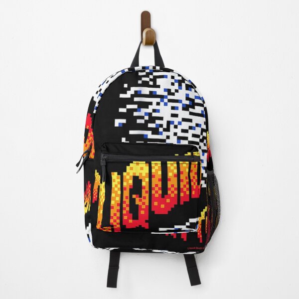 Item preview, Pixel Art Glitch Skull Sparkling Water Mascot Retro Typography designed and sold by SiddoMingalo.