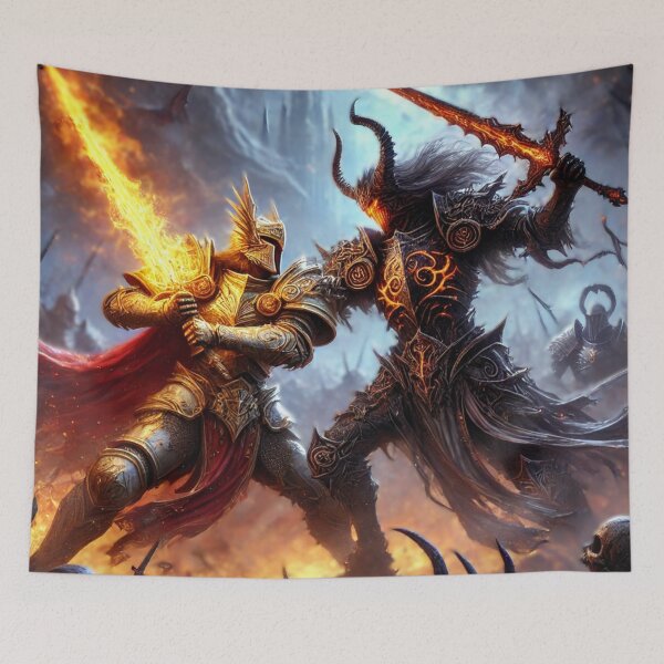 Item preview, Battle of Light and Darkness designed and sold by House of Rein.