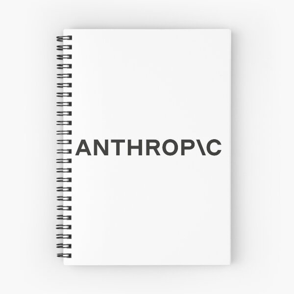 Item preview, Anthropic logo chatbot ai company Anthropic AI model LLM artificial intelligence Black designed and sold by Chardo55.