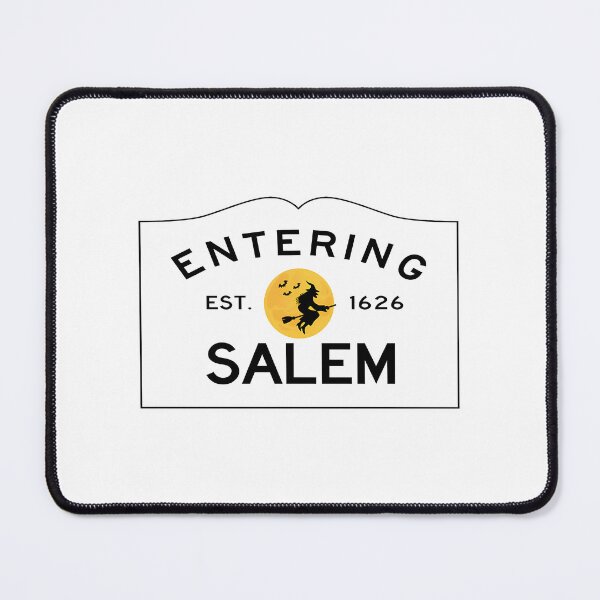 Item preview, Entering Salem Road Sign - Salem Massachusetts - Witch In The Moon designed and sold by jayderdymje.