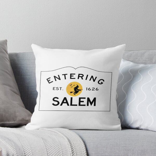 Item preview, Entering Salem Road Sign - Salem Massachusetts - Witch In The Moon designed and sold by jayderdymje.
