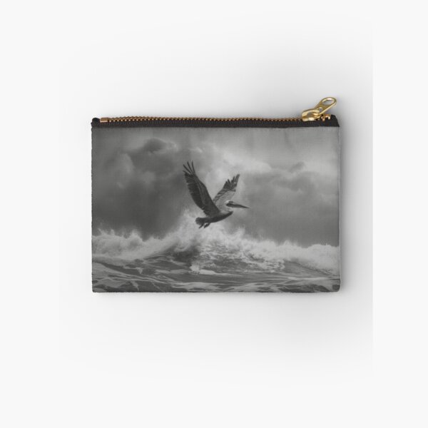 Item preview, A Pelican landing on ocean waves, Birds in Motion designed and sold by CDC40.