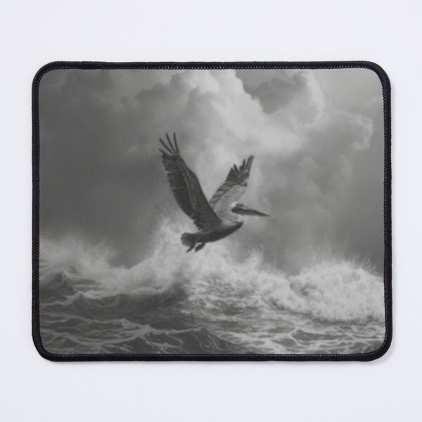 Item preview, A Pelican landing on ocean waves, Birds in Motion designed and sold by CDC40.