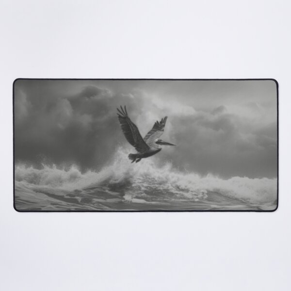 Item preview, A Pelican landing on ocean waves, Birds in Motion designed and sold by CDC40.