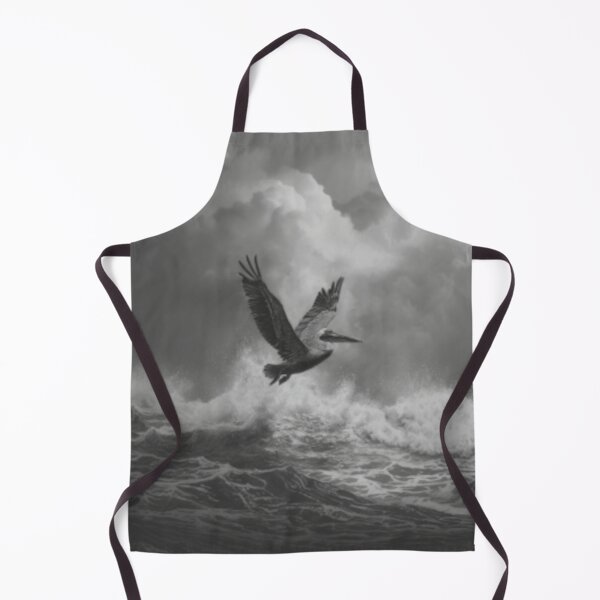 Item preview, A Pelican landing on ocean waves, Birds in Motion designed and sold by CDC40.