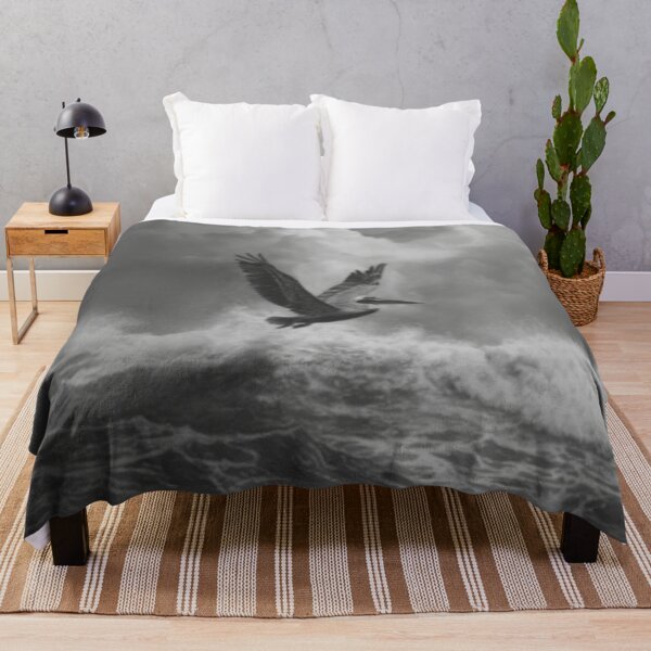 Item preview, A Pelican landing on ocean waves, Birds in Motion designed and sold by CDC40.