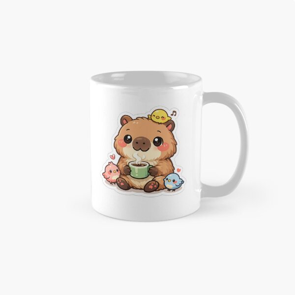 Item preview, Smilling capybara designed and sold by MGuniqueart25.