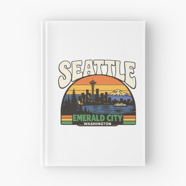 Item preview, Seattle the Emerald City designed and sold by KinshipThings.