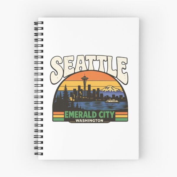 Item preview, Seattle the Emerald City designed and sold by KinshipThings.