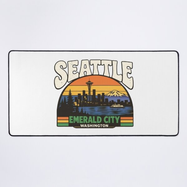 Item preview, Seattle the Emerald City designed and sold by Into Grunge.