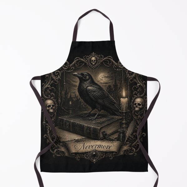 Item preview, Raven Dark Academia Halloween Shirt | Gothic Victorian Illustration designed and sold by SunnyDesign82.