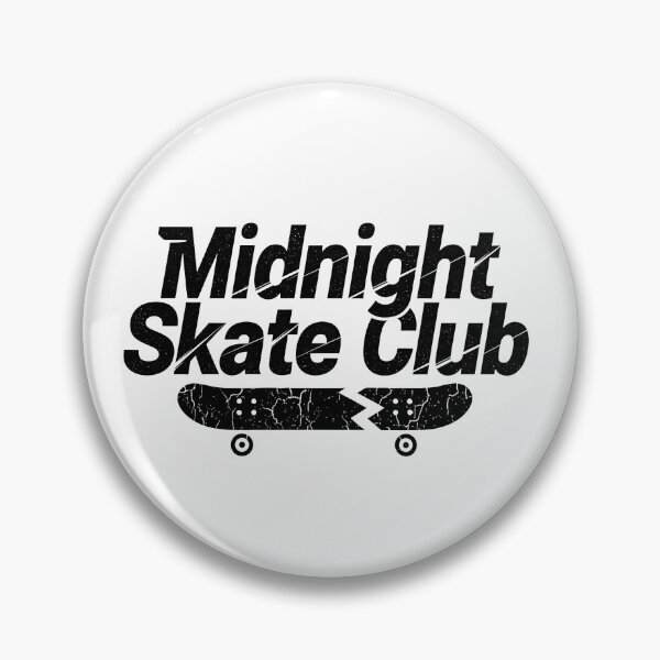 Item preview, Midnight Skate Club Broken Skateboard Vintage Grunge Logo designed and sold by DigitalArtx-com.