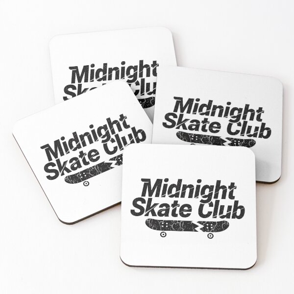 Item preview, Midnight Skate Club Broken Skateboard Vintage Grunge Logo designed and sold by DigitalArtx-com.