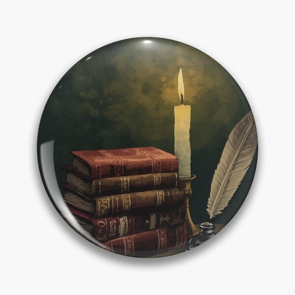Item preview, Candle & Books Dark Academia Halloween Shirt | Gothic Victorian Illustration designed and sold by SunnyDesign82.