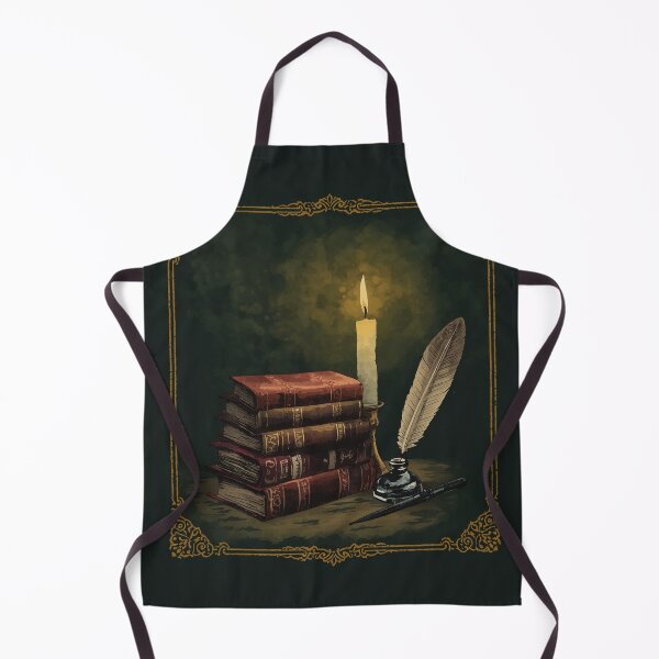 Item preview, Candle & Books Dark Academia Halloween Shirt | Gothic Victorian Illustration designed and sold by SunnyDesign82.