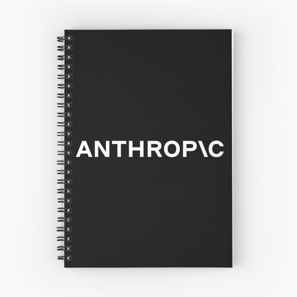 Item preview, Anthropic logo chatbot ai company Anthropic AI model LLM artificial intelligence white designed and sold by Chardo55.