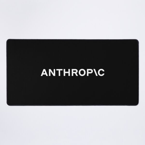 Item preview, Anthropic logo chatbot ai company Anthropic AI model LLM artificial intelligence white designed and sold by Chardo55.
