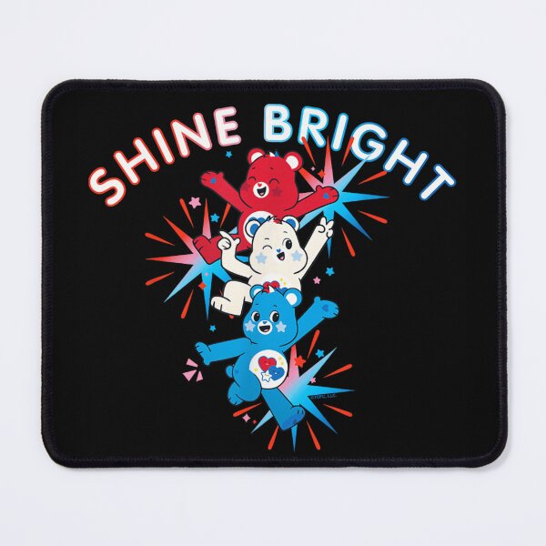 Item preview, Inspirational Shine Bright Quote Three Teddy Bears Festive Fireworks T-Shirt designed and sold by SiddoMingalo.