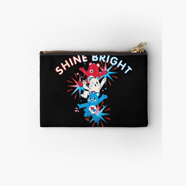 Item preview, Inspirational Shine Bright Quote Three Teddy Bears Festive Fireworks T-Shirt designed and sold by SiddoMingalo.