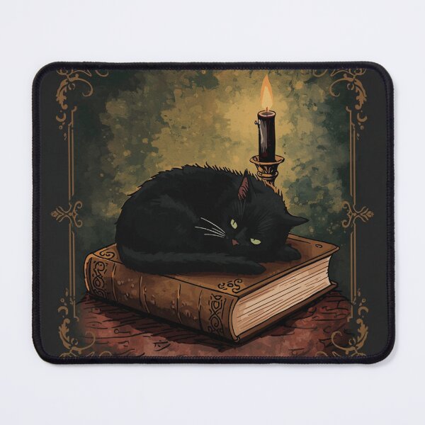 Item preview, Black Cat Dark Academia Halloween Shirt | Gothic Victorian Illustration designed and sold by SunnyDesign82.