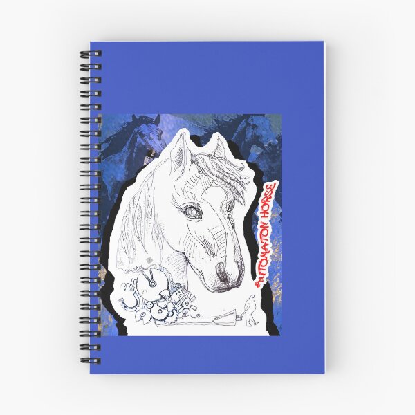 Item preview, Automaton Horse (Original Ink Drawing by ACCI) designed and sold by VanyssaGraphics.