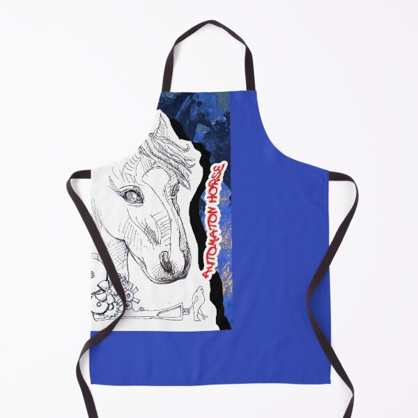 Item preview, Automaton Horse (Original Ink Drawing by ACCI) designed and sold by VanyssaGraphics.