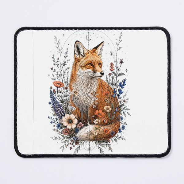 Item preview, Moonflower Fox designed and sold by FineArt1007.