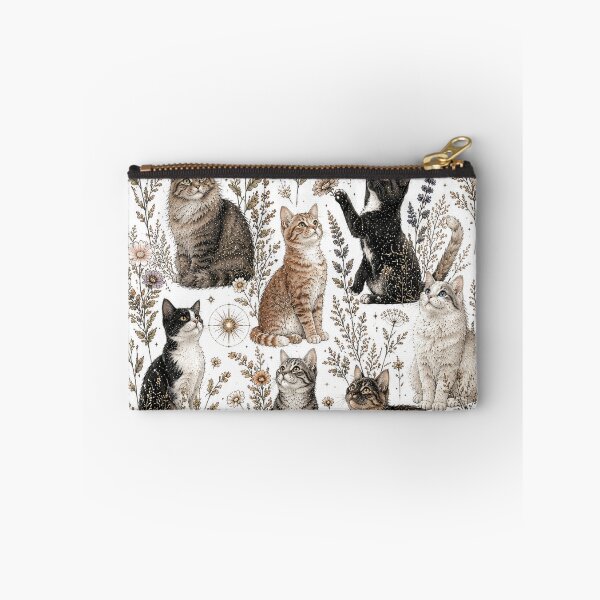 Item preview, In the Moon Garden of Cats designed and sold by FineArt1007.