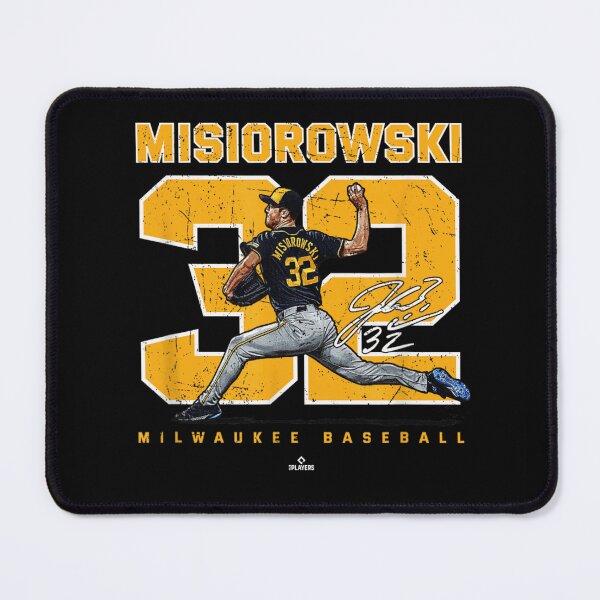 Item preview, Professional Baseball Pitcher Action Pose Yellow Number Distressed Graphic T-Shirt designed and sold by SiddoMingalo.