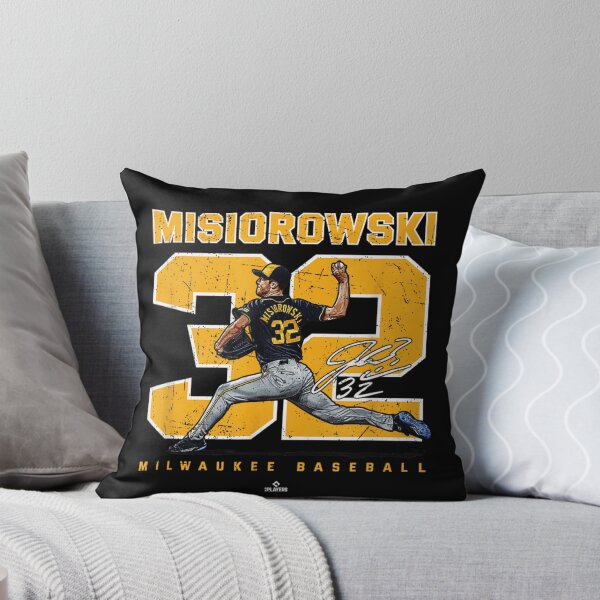 Item preview, Professional Baseball Pitcher Action Pose Yellow Number Distressed Graphic T-Shirt designed and sold by SiddoMingalo.