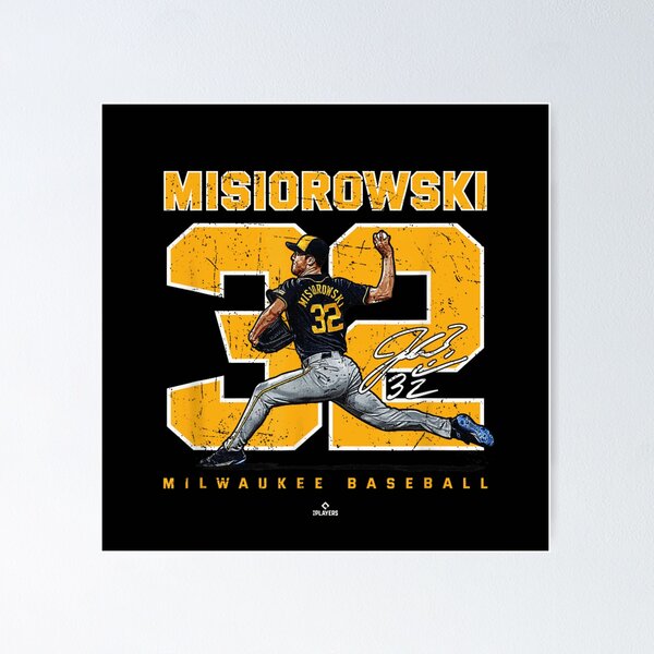 Item preview, Professional Baseball Pitcher Action Pose Yellow Number Distressed Graphic T-Shirt designed and sold by SiddoMingalo.