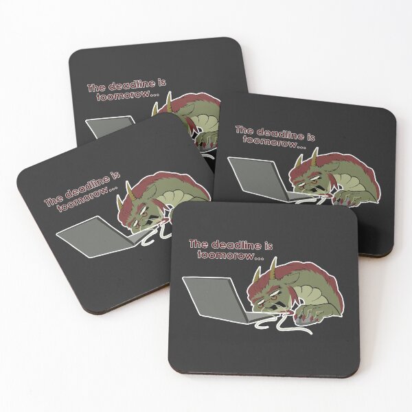 Item preview, The Deadline Is Tomorrow | Funny Programmer & Designer Monster designed and sold by Creatory.studio.