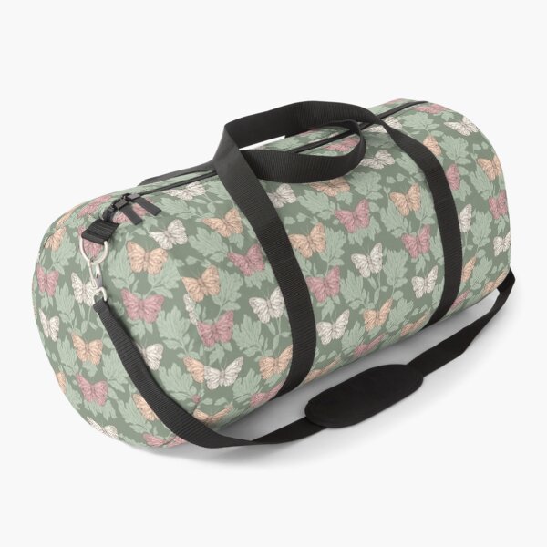 Item preview, Vintage Butterfly Botanical Pattern Sage Green designed and sold by Little Wimbly.