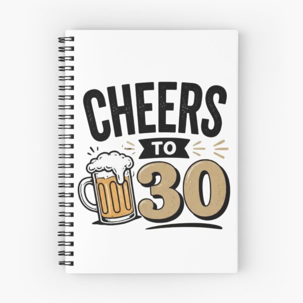 Item preview, Cheers to 30 – 30th Birthday T-shirt | Funny Gift for Men & Women designed and sold by WearStudios.
