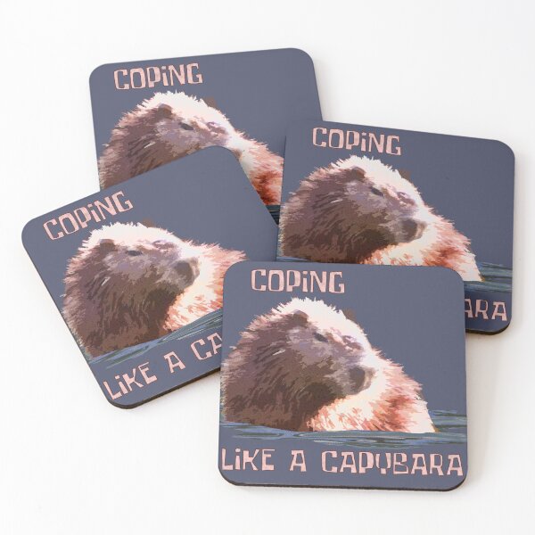 Item preview, Like A Capybara designed and sold by ThingsByJAB.