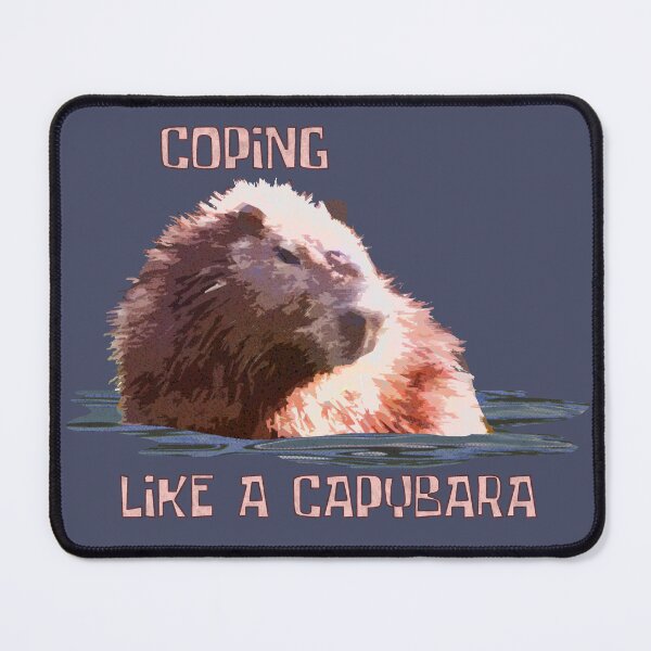 Item preview, Like A Capybara designed and sold by ThingsByJAB.