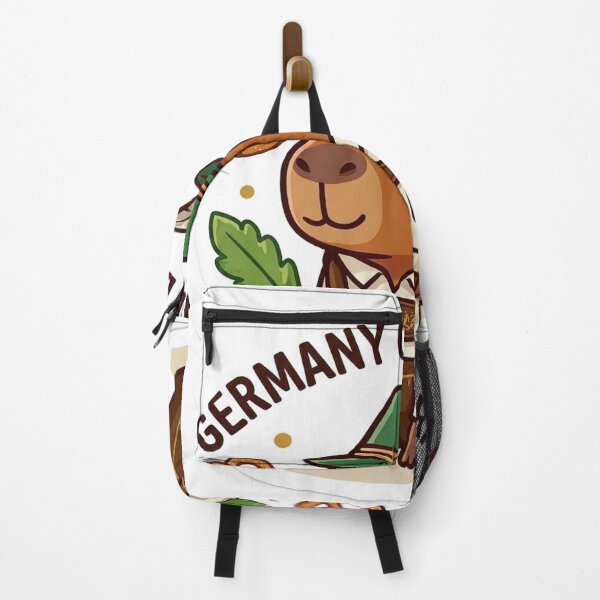Item preview, Cute German Capybara Sticker designed and sold by denybz.